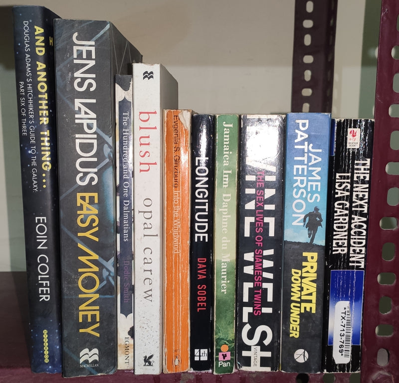 Mixed Lot of General Fiction books for Adults | Lot of 10 Books