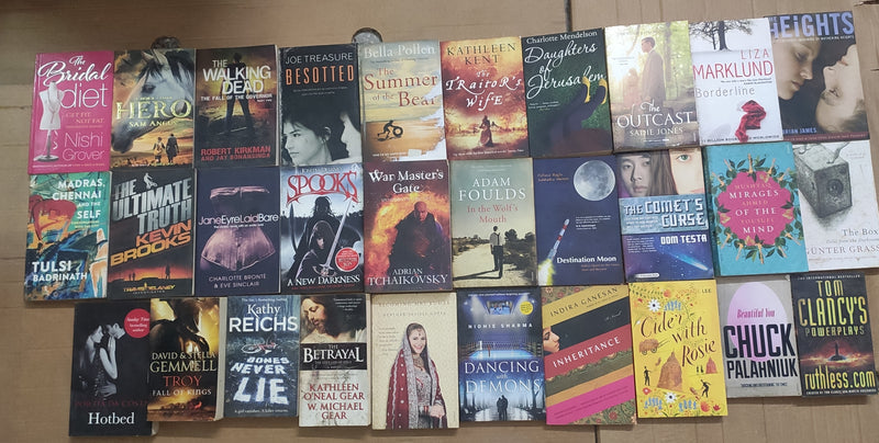 Mixed Lot of General Fiction for Adults | Lot of 30 Books