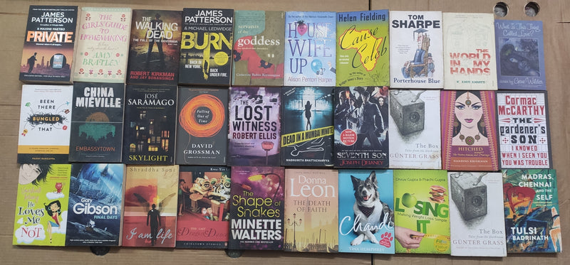Mixed Lot of General Fiction for Adults | Lot of 30 Books