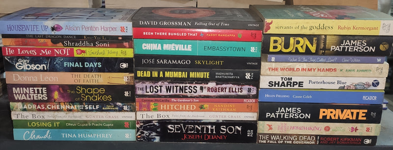 Mixed Lot of General Fiction for Adults | Lot of 30 Books