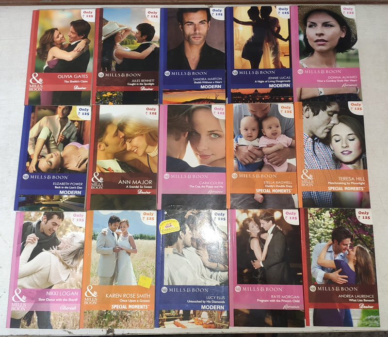 Romance Fiction Lot of 30 Mills and Boons Romantic Fiction books | Romance
