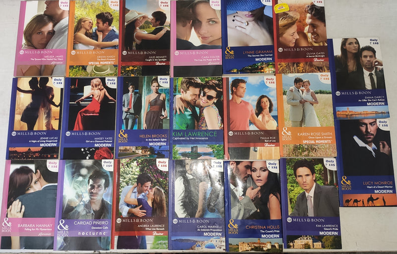 Romantic Fiction Mills and Boons | Lot of 20 Books | Romance