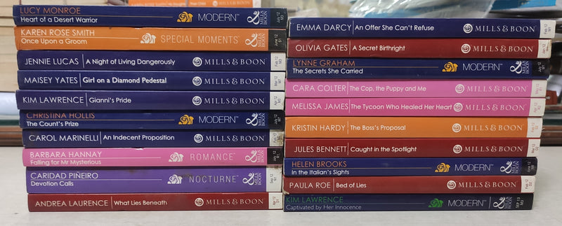 Romantic Fiction Mills and Boons | Lot of 20 Books | Romance