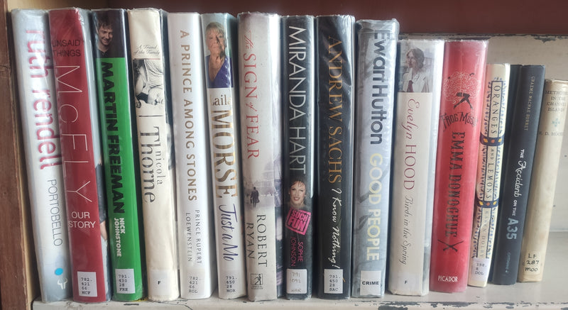 Hardcover Fiction Lot | Lot of 15 Books | Mixed General Fiction for Adults