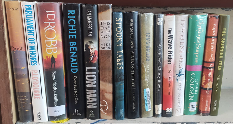 Hardcover Books Lot | Lot of 15 Books | Mixed General Fiction for Adults