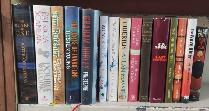 Hardcover Books Lot | Lot of 15 Hardcover of Mixed General Fiction Category for Adults