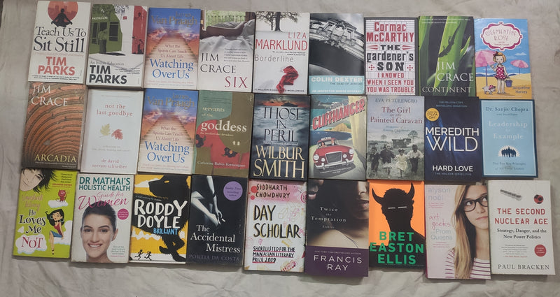 Mixed Lot of General Fiction Books for Adults | Lot of 30 Books