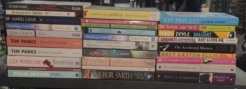 Mixed Lot of General Fiction Books for Adults | Lot of 30 Books
