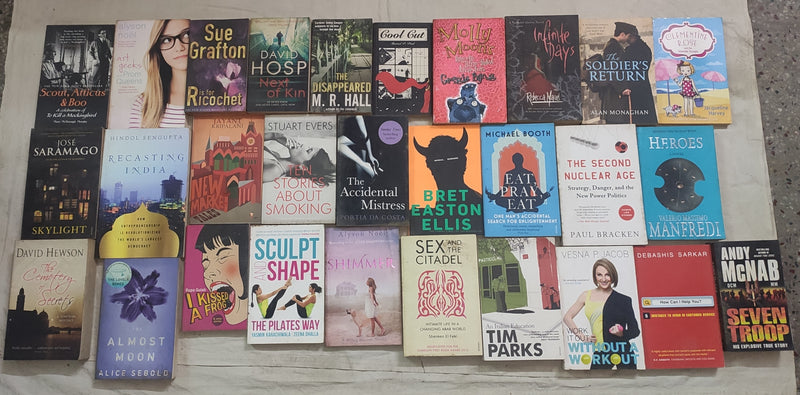 Mixed Lot of General Fiction for Adults | Lot of 30 Books