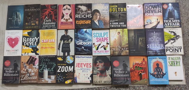 Mixed Lot of General Fiction for Adults | Lot of 30 Books