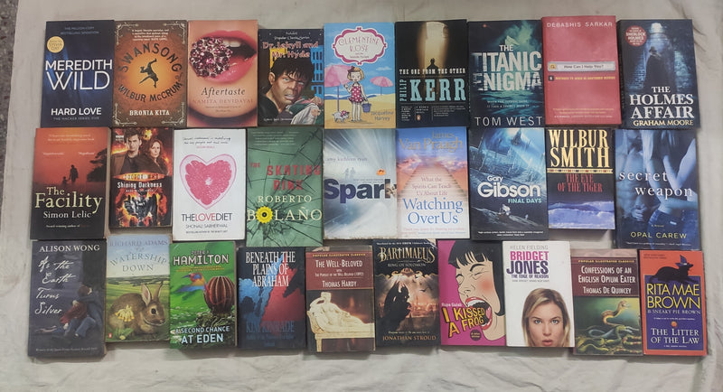 Mixed Lot of General Fiction for Adults | Lot of 30 Books