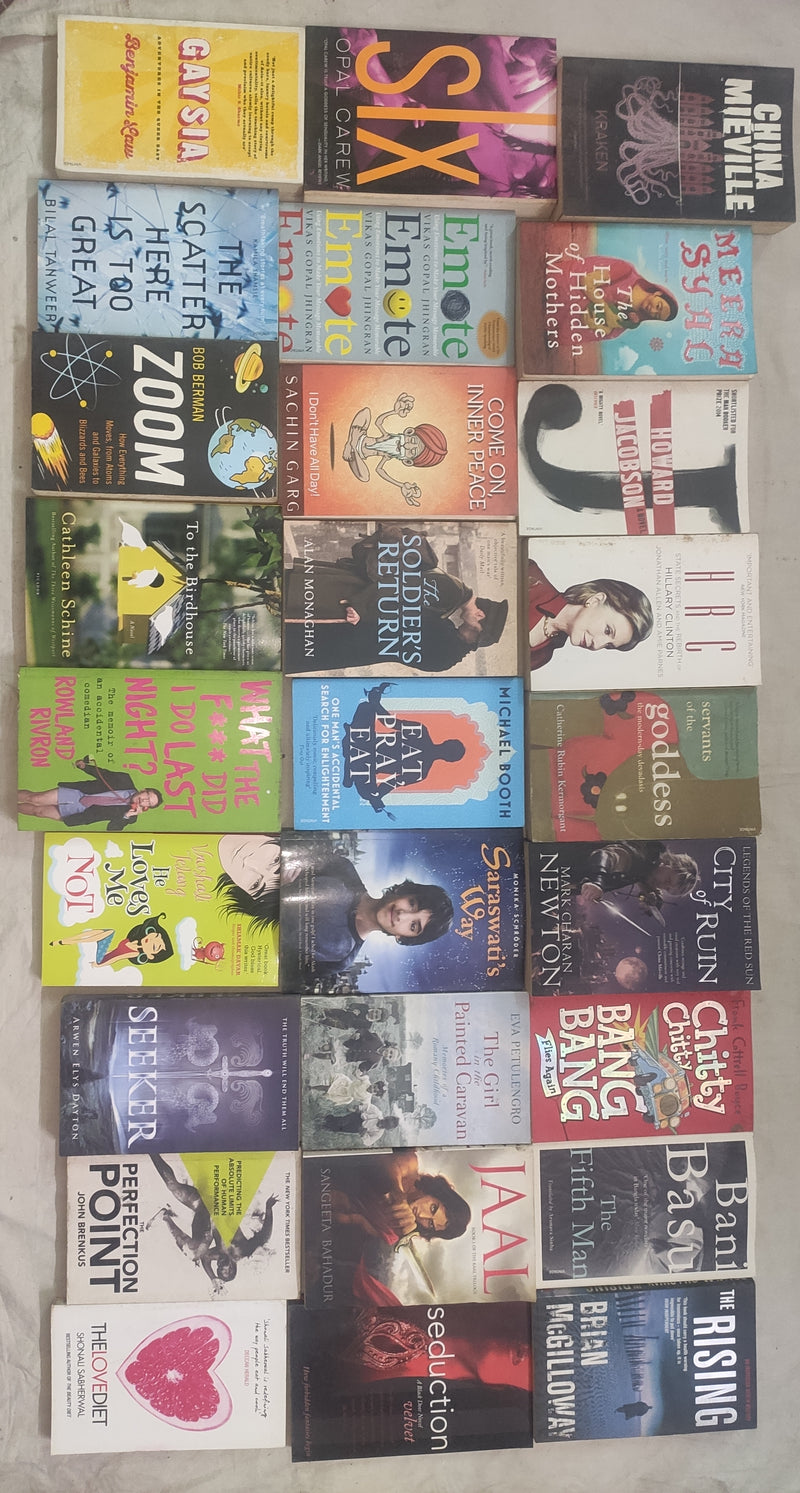 Mixed Lot of General Fiction Books for Adults | Lot of 30 Books