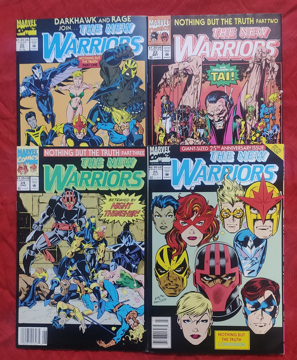 The New Warriors by Marvel Comics #1-4 | Pack of 4 Comics