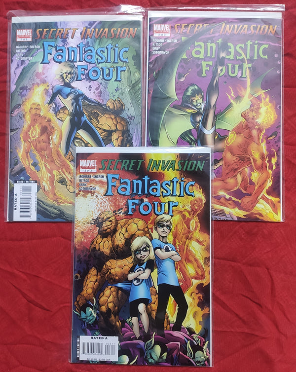 Fantastic Four #1,2,3 Complete by Marvel