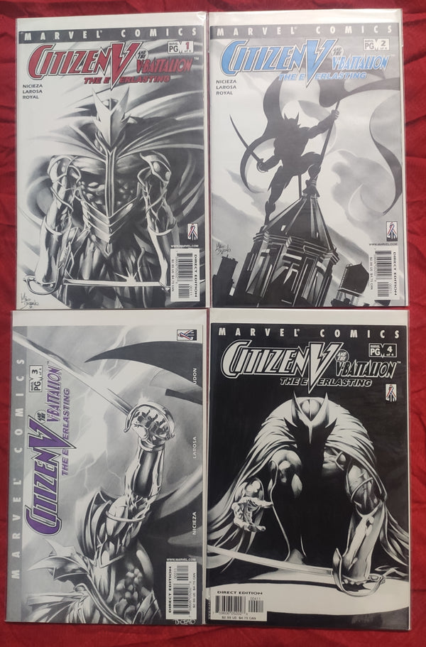Citizen V Battalion #1-4 Complete by Marvel Comics