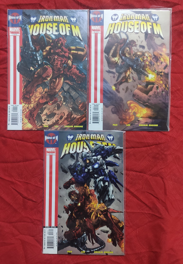 Iron Man #1-3 Complete By Marvel Comics
