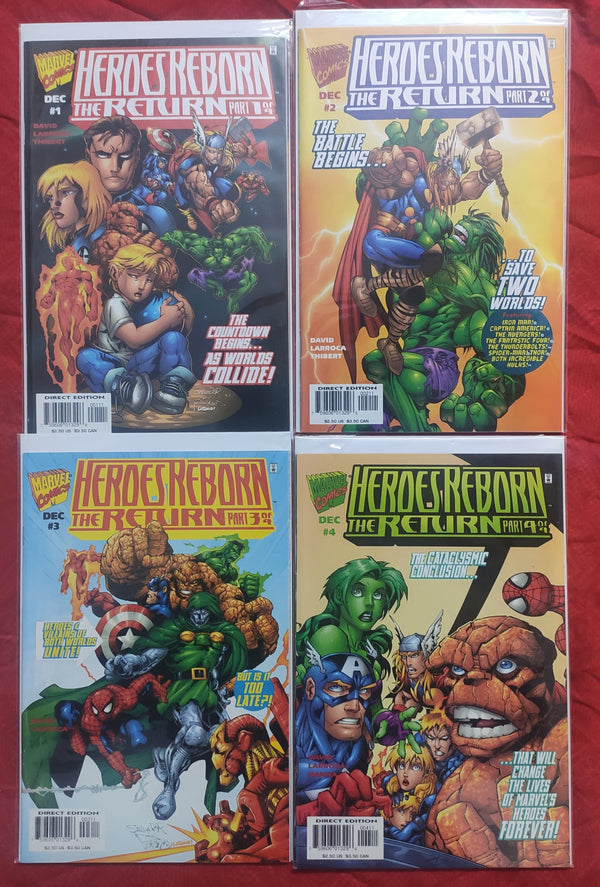 Heroes Reborn Avengers #1-4 Complete by Marvel Comics