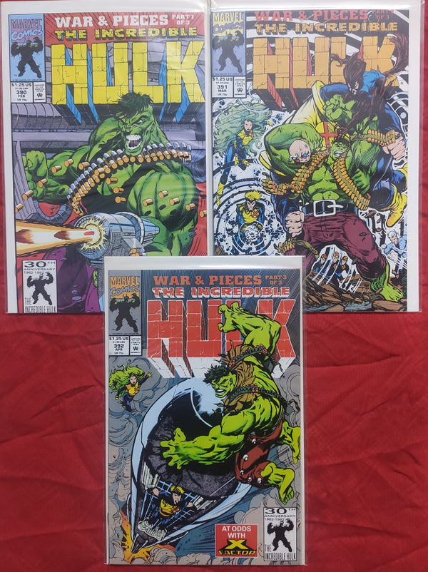 The Incredible Hulk (Avengers) #1-3 Complete by Marvel Comics