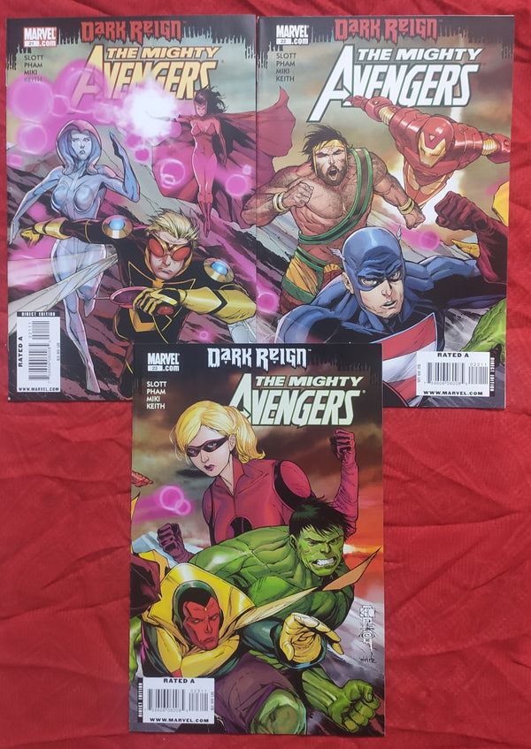The Mighty Avengers #21-23 By Marvel Comics
