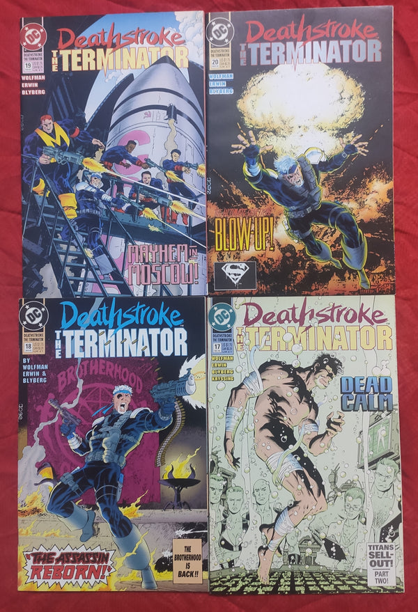 Deathstroke The Terminator #17-20 by DC Comics