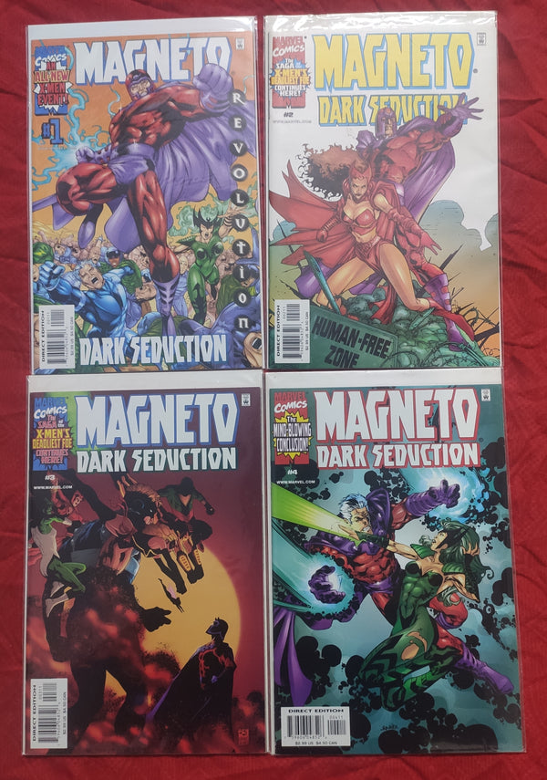 Magneto Dark Seduction #1-4 Complete By Marvel Comics