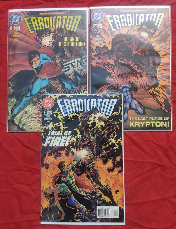 Eradicator #1-3 Complete by DC Comics