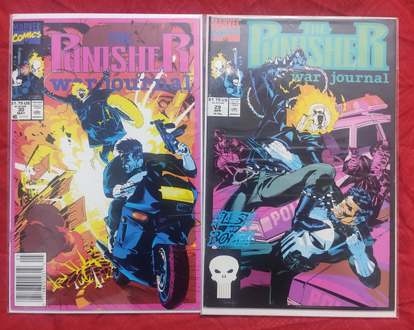 The Punisher War Journal Pack of 2 by Marvel Comics