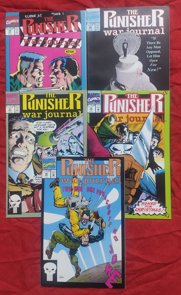 The Punisher War Journal #35-39 by Marvel Comics