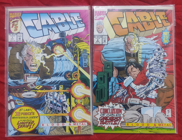 Cable #1-2 Complete by Marvel Comics