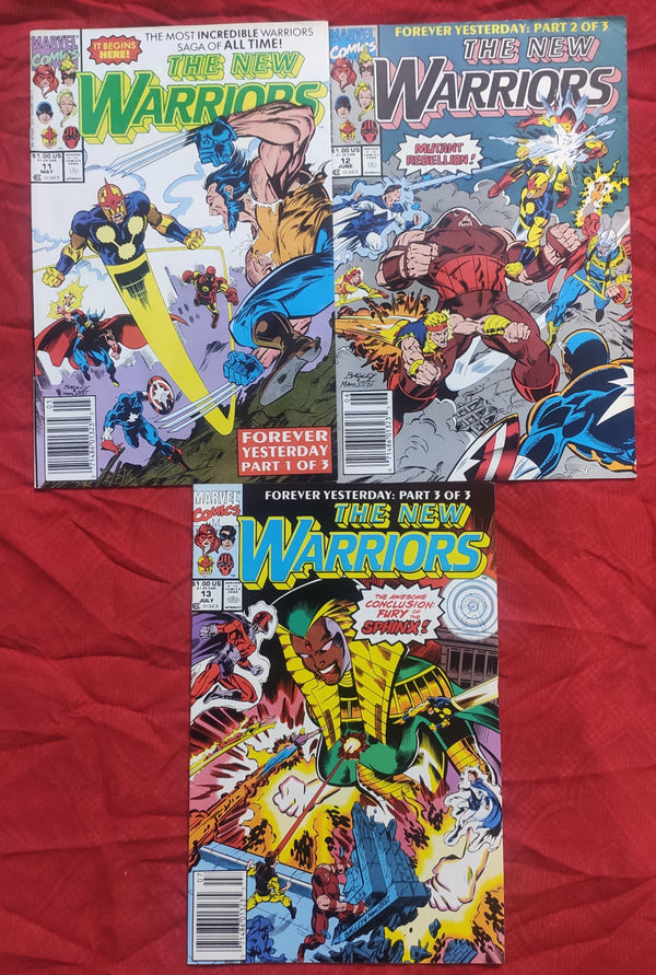 The New Warriors #1-3 Complete by Marvel Comics