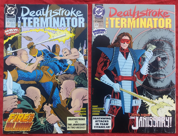 Deathstroke The Terminator #22-23 by DC Comics