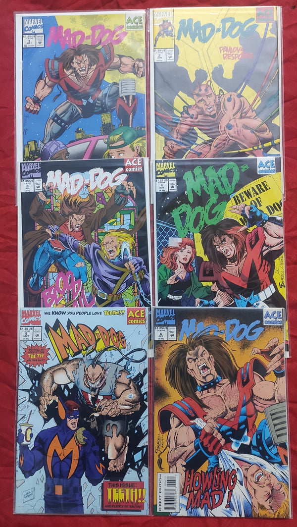 Mad Dog Ace Comics #1-6 by Marvel Comics