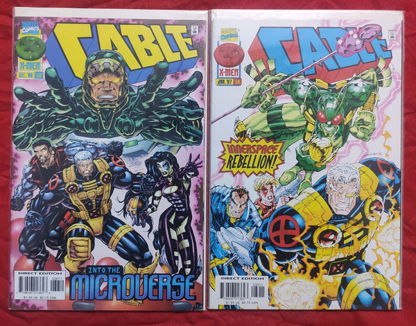 Cable XMen Comics by Marvel Comics