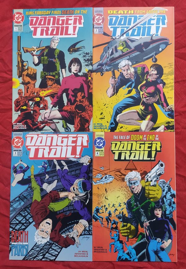 Danger Trail #1-4 Complete by DC Comics