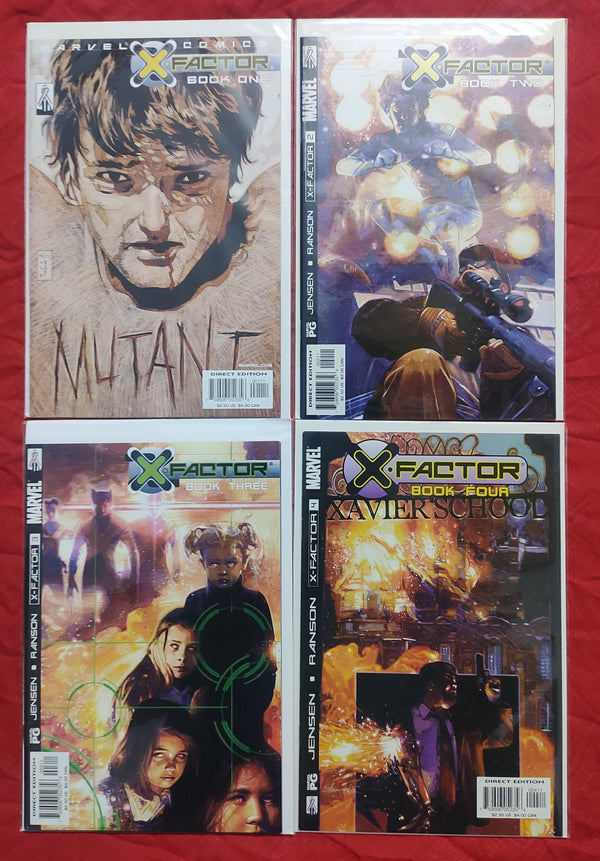 X Factor #1-4 Complete by Marvel Comics