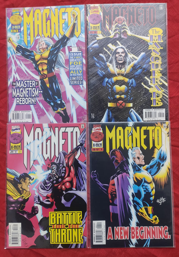 Magneto X-Men #1-4 Limited Series by Marvel Comics