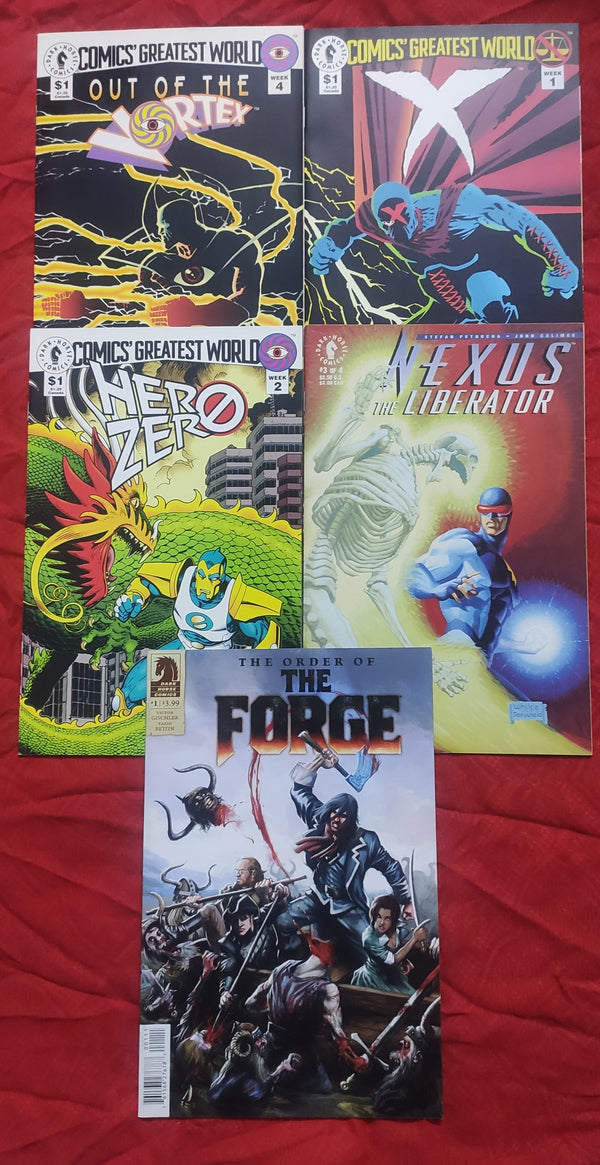 DARK HORSE COMICS PACK | PACK OF 5 COMIC BOOKS #Set 5