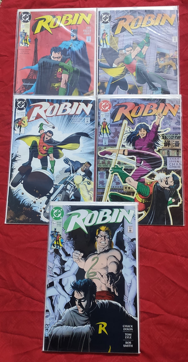 Robin Comics by DC Comics #1-5 Complete