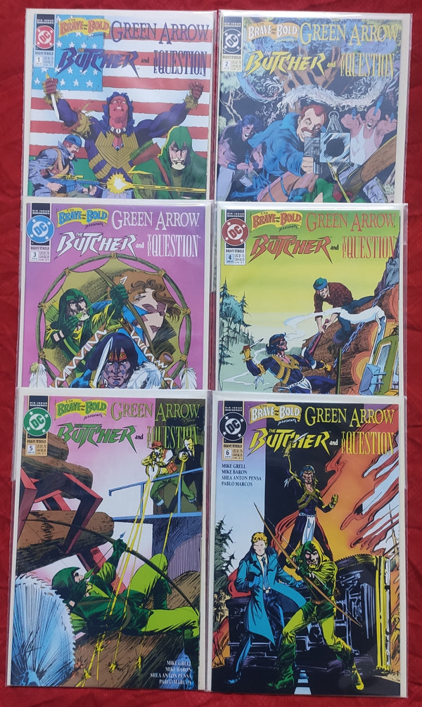 Green Arrow The Butcher and The Question by DC Comics #1-6