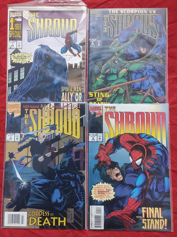 The Shroud (Spiderman) #1-4 by Marvel Comics