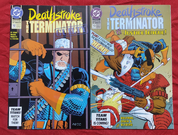 Deathstroke The Terminator #12-13 by DC Comics