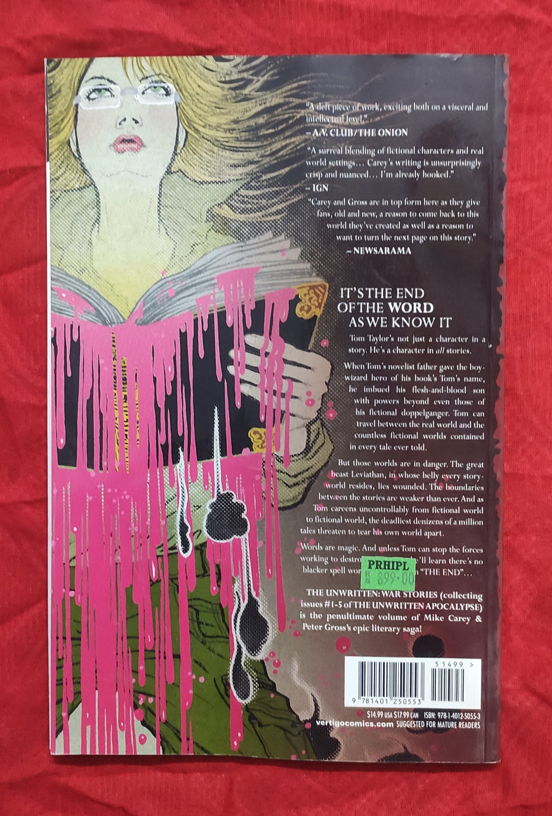 The Unwritten | Graphic Novel | Trade Paperback | Vertigo Comics