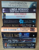 Thriller Mystery Suspense Fiction | Pack of 10 Books | Free Shipping | Free Bookmarks