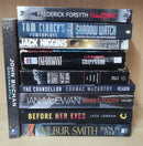 Thriller Mystery Suspense Fiction | Pack of 10 Books | Free Shipping | Free Bookmarks