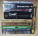 Thriller Mystery Suspense Fiction | Pack of 10 Books | Free Shipping | Free Bookmarks