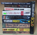 Thriller Mystery Suspense Fiction | Pack of 10 Books | Free Shipping | Free Bookmarks