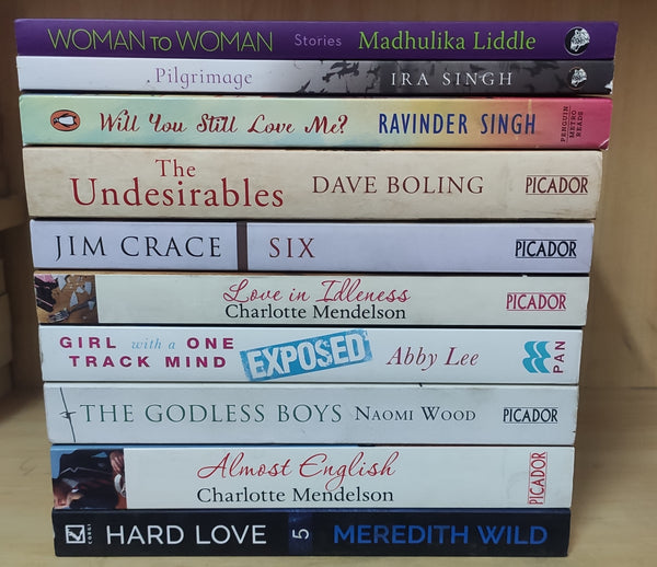 Women Romance Pack of 10 Books | Free Bookmarks | Free Shipping