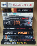 Thriller Mystery Suspense Fiction | Pack of 10 Books | Free Shipping | Free Bookmarks