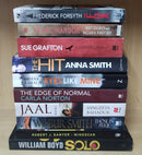 Thriller Mystery Suspense Fiction | Pack of 10 Books | Free Shipping | Free Bookmarks