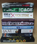 Thriller Mystery Suspense Fiction | Pack of 10 Books | Free Shipping | Free Bookmarks
